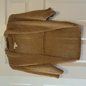 NY & Co tan sweater
